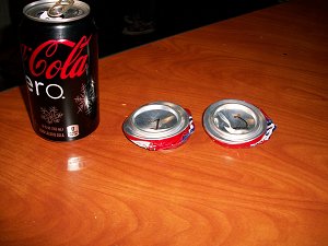 smashed cans